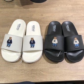 Dép Whoau quai ngang basic chính hãng