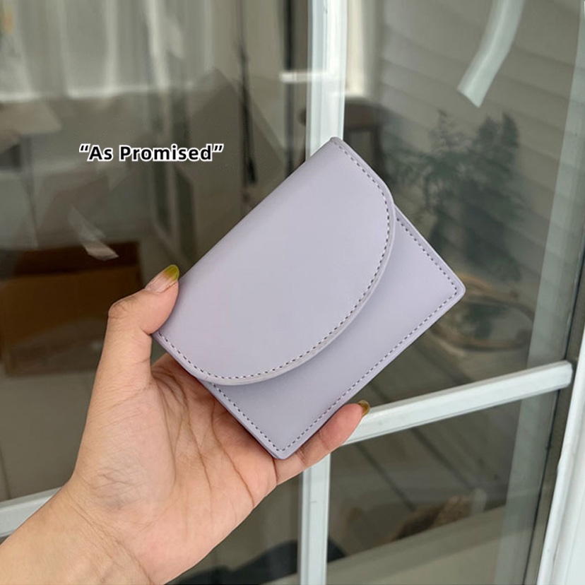 Ví da nữ PU Eira nhỏ gọn thiết kế basic 07C-TI