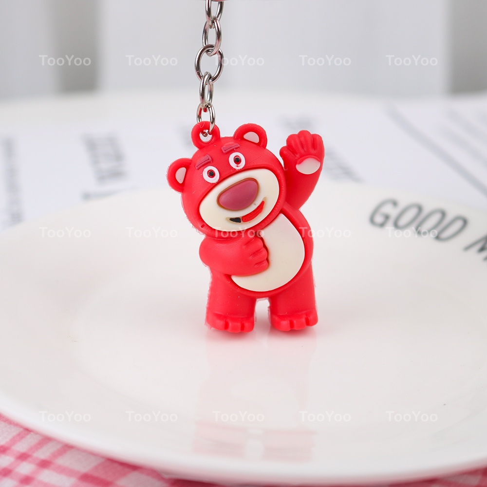 Móc khóa mini Gấu gâu Lotso nhiều mẫu dễ thương cute TooYoo BK00545