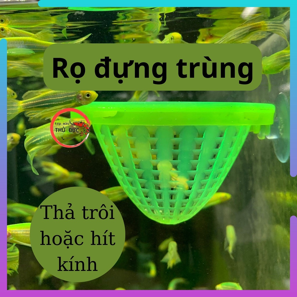 Rọ đựng trùng cho cá ăn