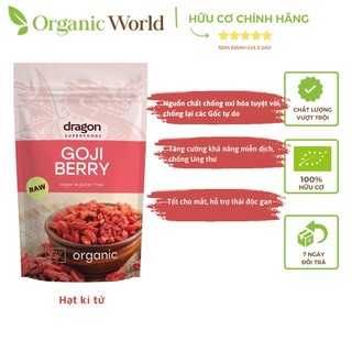 Kỷ Tử Hữu Cơ Goji Berry Dragon Superfoods 100g
