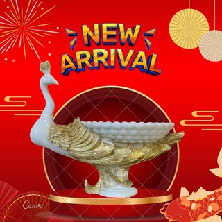 Bình Hoa Con Công Composite, Lọ Con Công Cao Cấp, Bình Hoa Con Công Trang Trí,Decor