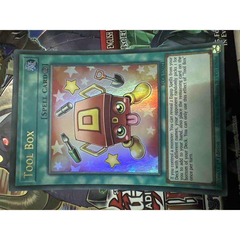 bài yugioh : tool box