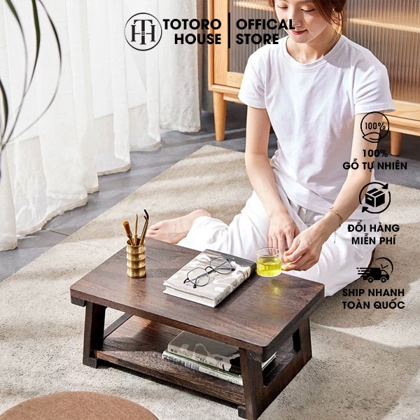Bàn trà đạo ngồi thư giãn đọc sách TOTORO HOUSE B07