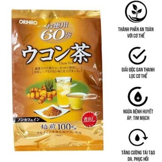 Trà Nghệ Mùa thu Orihiro túi 60 gói
