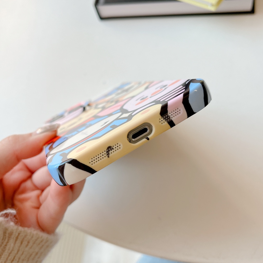 Ốp Điện Thoại Cứng Chống Sốc In Hình Gia Đình Winnie Đáng Yêu Cho iPhone 14 / 13 / 12 / 11 / X / 8 / 7P