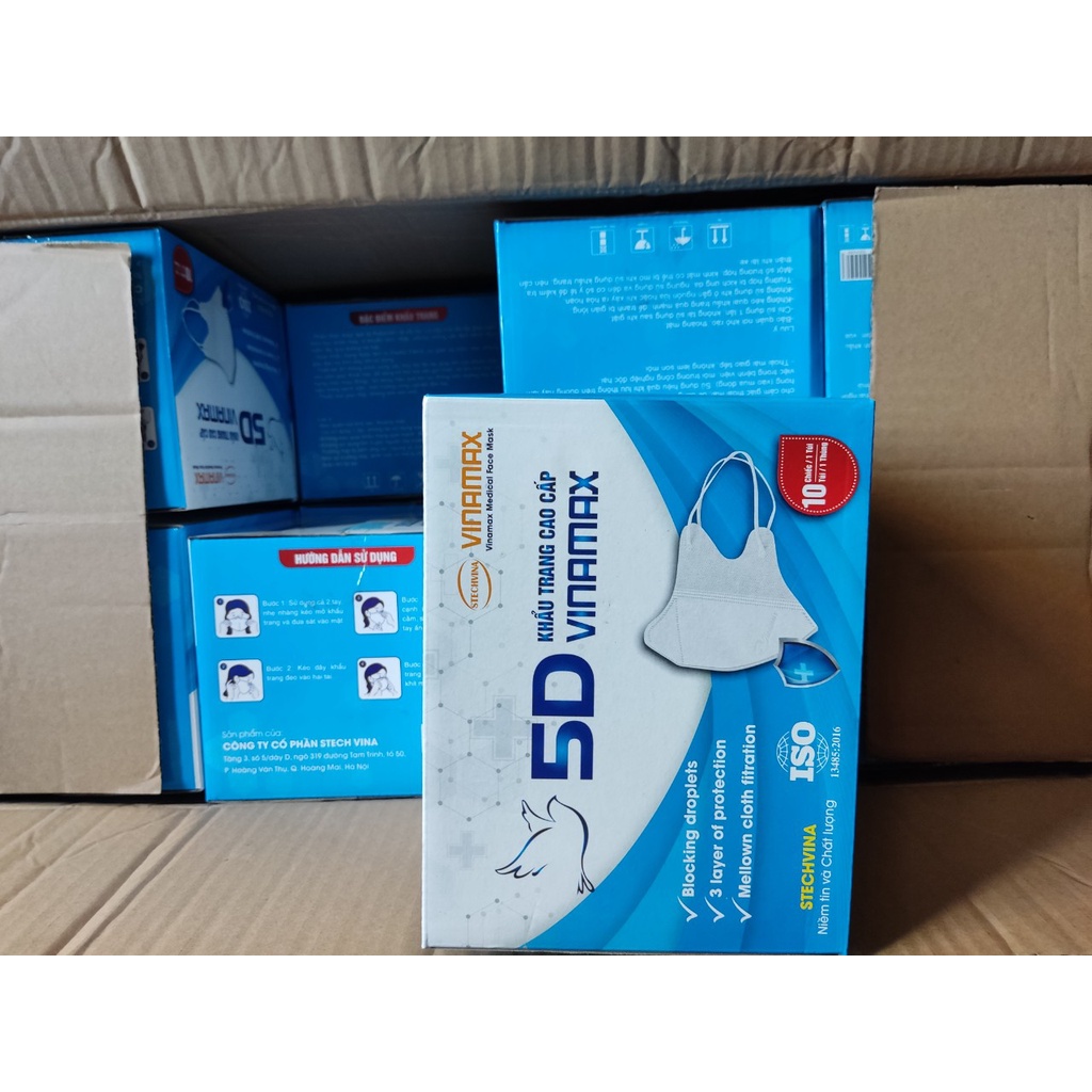 100 KHẨU TRANG 5D VINAMASK