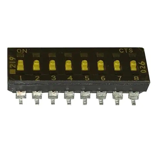219-8LPST_Công tắc SPST_SWITCH SLIDE DIP SPST 100MA 20V_(249)
