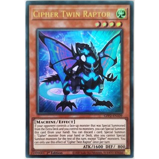 [Thẻ Yugioh] Cipher Twin Raptor |EN| Ultra Rare
