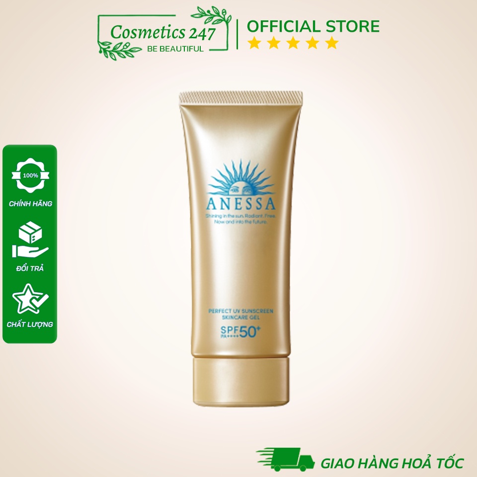Gel chống nắng Anessa Perfect UV Sunscreen Skincare Gel SPF50+ PA++++ 90G