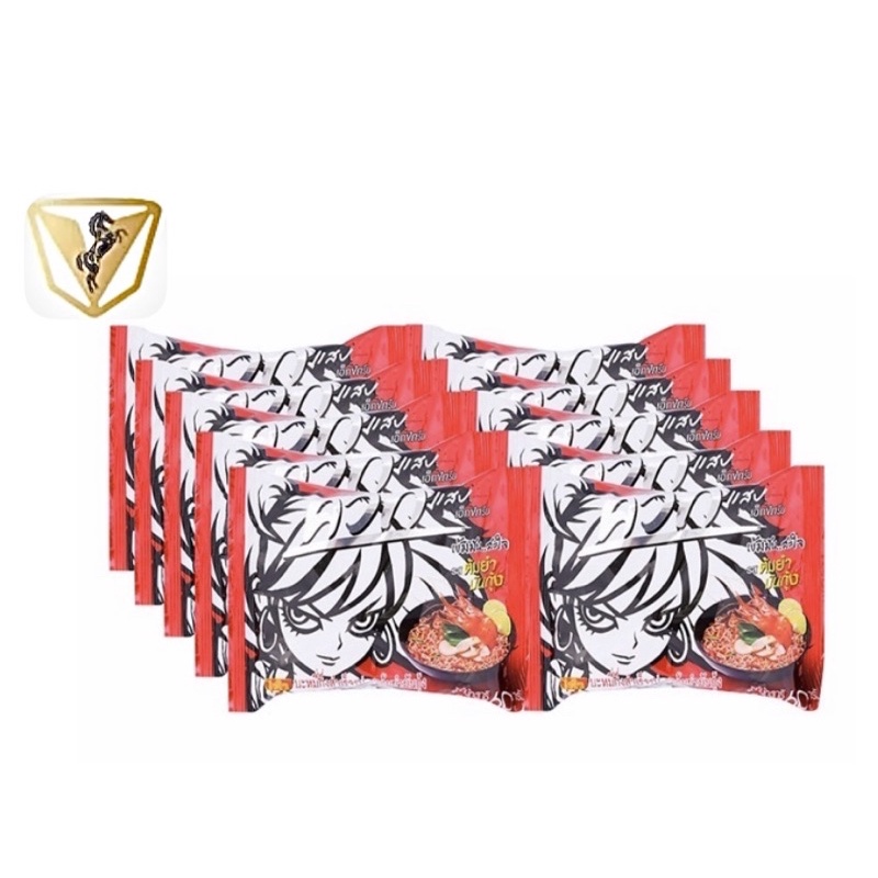 WAI WAI Thùng Mì 30 Gói Mì Gói Ớt Thập Cẩm Chua 60g Mì Thái waiwai