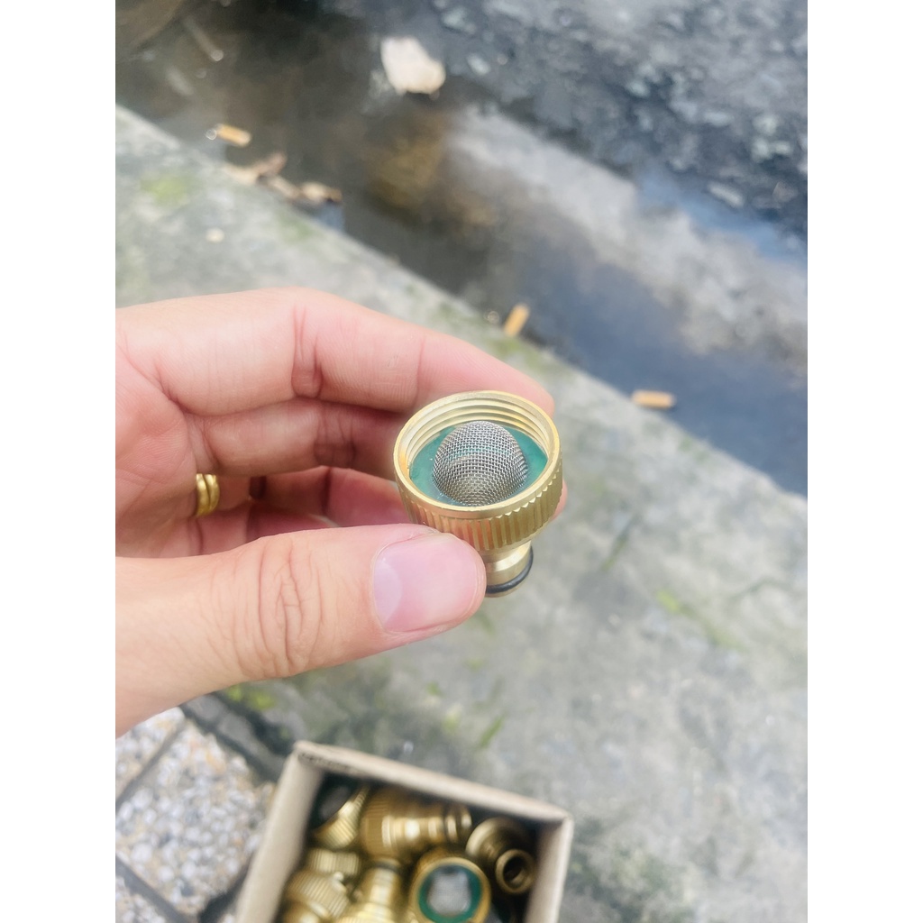 KHỚP NỐI ĐỒNG ĐẦU NƯỚC VÀO CHO MÁY RỬA XE