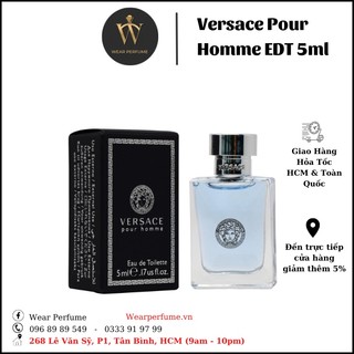 Nước hoa Versace - Pour Homme mini size 5ml