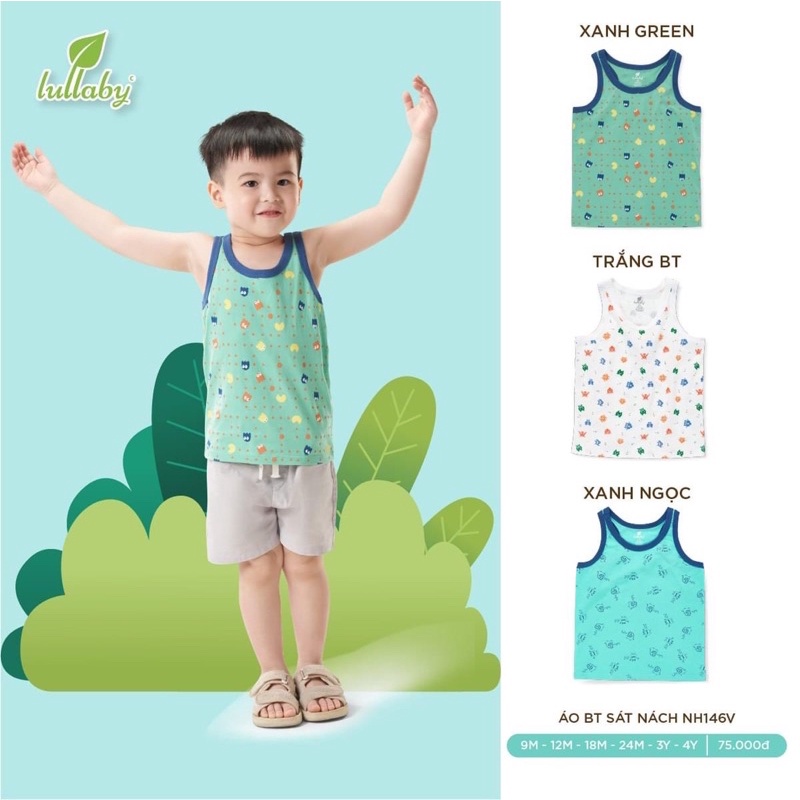 LULLABY - ÁO BÉ TRAI SÁT NÁCH NH146V