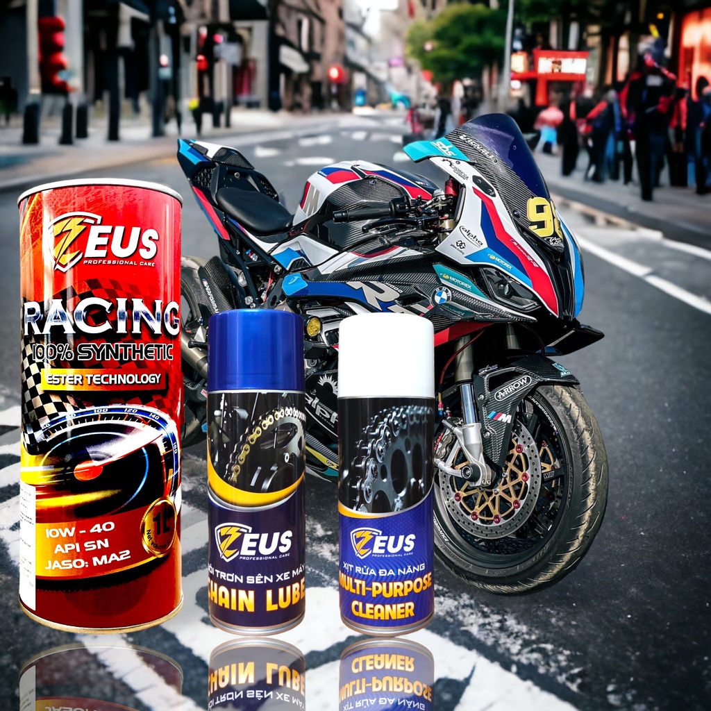 Nhớt gốc Ester cao cấp Racing Zeus 10w40