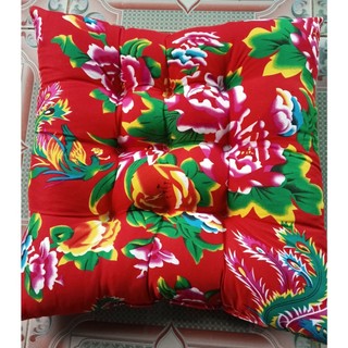 Đệm ngồi con công bông siêu nhẹ 40x40x7 cm