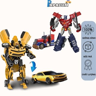 Đồ chơi robot biến hình ô tô Transformer siêu khổng lồ cho bé đồ chơi hot 2022 PAPAZUM D4.042.VA
