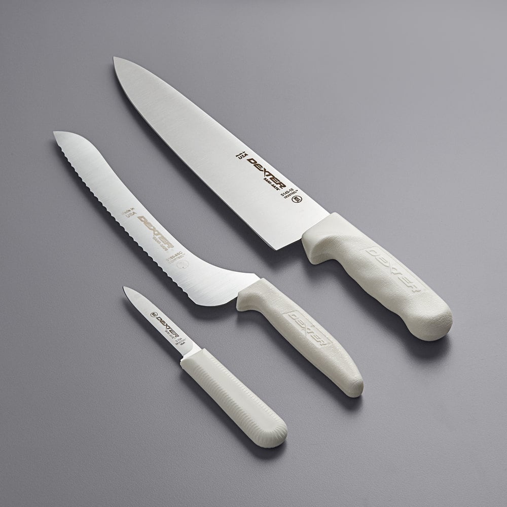 Bộ Dao Làm Bếp (3) Món, Chất Lượng Chuyên Nghiệp Cao Cấp Dexter USA Cutlery Set