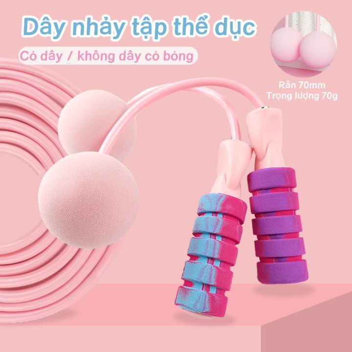 Dây Nhảy Không Dâ Tập Thể Dục, Dây nhảy giảm cân hỗ trợ luyện tập thể dục