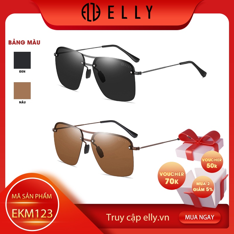 Kính mắt nam cao cấp ELLY HOMME – EKM123