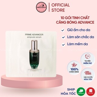 Combo 10 gói tinh chất căng bóng advance primer serum ohui DATE 2026