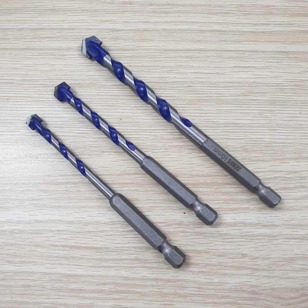 Mũi khoan đa năng SENKA chuôi lục giác 6 All in 1 - khoan sắt, gỗ, inox, kính, be tông, gạch men 6 /8/10mm