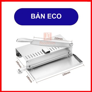  Máy chặt gà thái thịt đa năng Foodcom bản ECO dài 23cm chất liệu inox không gỉ an toàn tiện dụng 