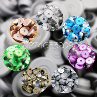 Nút Cao Su Xám hoặc Nắp thiếc/Thiếc nút nhựa Cho Lọ Thủy Tinh Có Đường Kính Trong 1.3mm