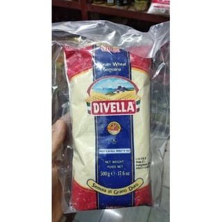 Bột lúa mạch semolina Divella 500g