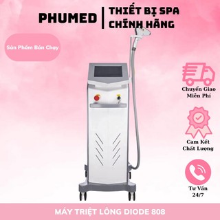 Máy triệt lông diode 808 10 thanh 20 triệu xung
