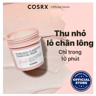 Mặt nạ than COSRX Poreless Clarifying Charcoal Mask Pink 110g giảm bã nhờn