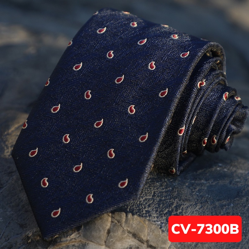 Cà Vạt Nam cỡ trung 7cm cao cấp nhiều mẫu lựa chọn, sang trọng, Cravat chú rể, Cavat dự tiệc, Calavat công sở
