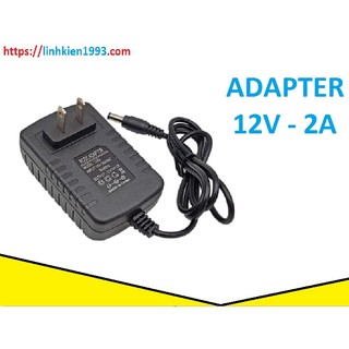 Nguồn adapter 12V 2A nguồn 12VDC jack cắm 5.5x2.1mm