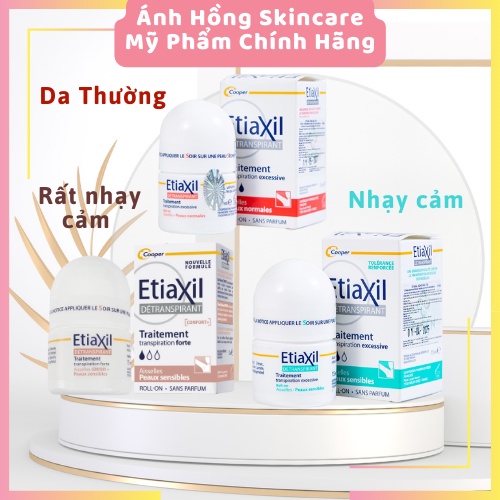 Lăn Khử Mùi Và Ngăn Mồ Hôi Etiaxil 15ml