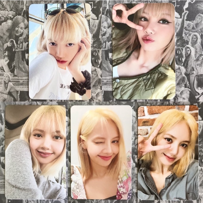 [Official+Toploader]Blackpink| Card Lisa trong Album Born Pink, MBS