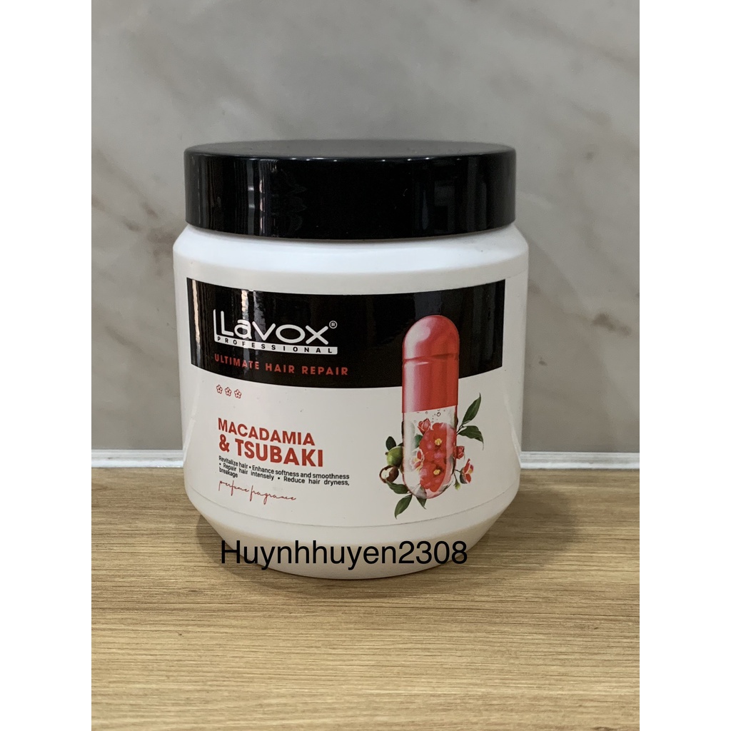 Hấp dầu phục hồi tóc Collagen_Nano Lavox_500ml.