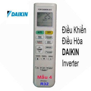 Điều Khiển Điều Hòa DAIKIN inverter 2 chiều Dài R32 FTKQ