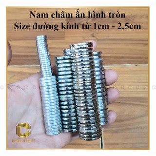 Nam châm ẩn - phụ kiện làm túi xách