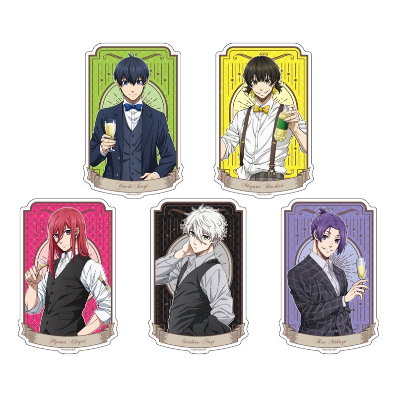 Pack nhân phẩm Sticker - hình dán Blue Lock ver Party chính hãng