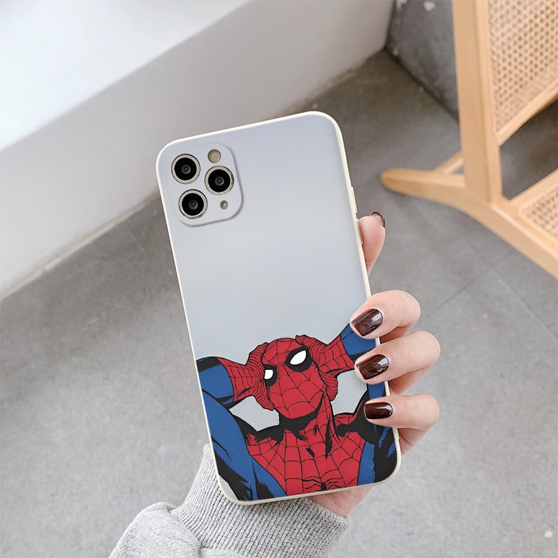 Ốp ĐiệN Thoại họa tiết Người nhện điên đầu bực bội Cho iPhone 11/12/12 Pro MAX/13 Pro MAX/XR/XS e5199