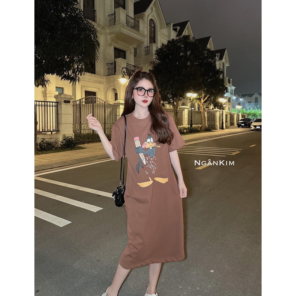 Bigsize - Váy vịt but chì dáng dài (60-90Kg) MN33