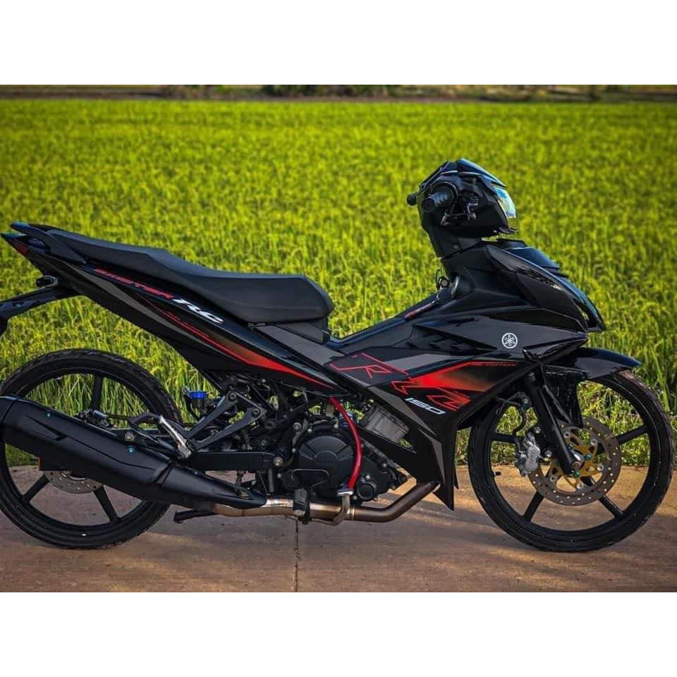 Tem Ex 150 RC Đen Đỏ