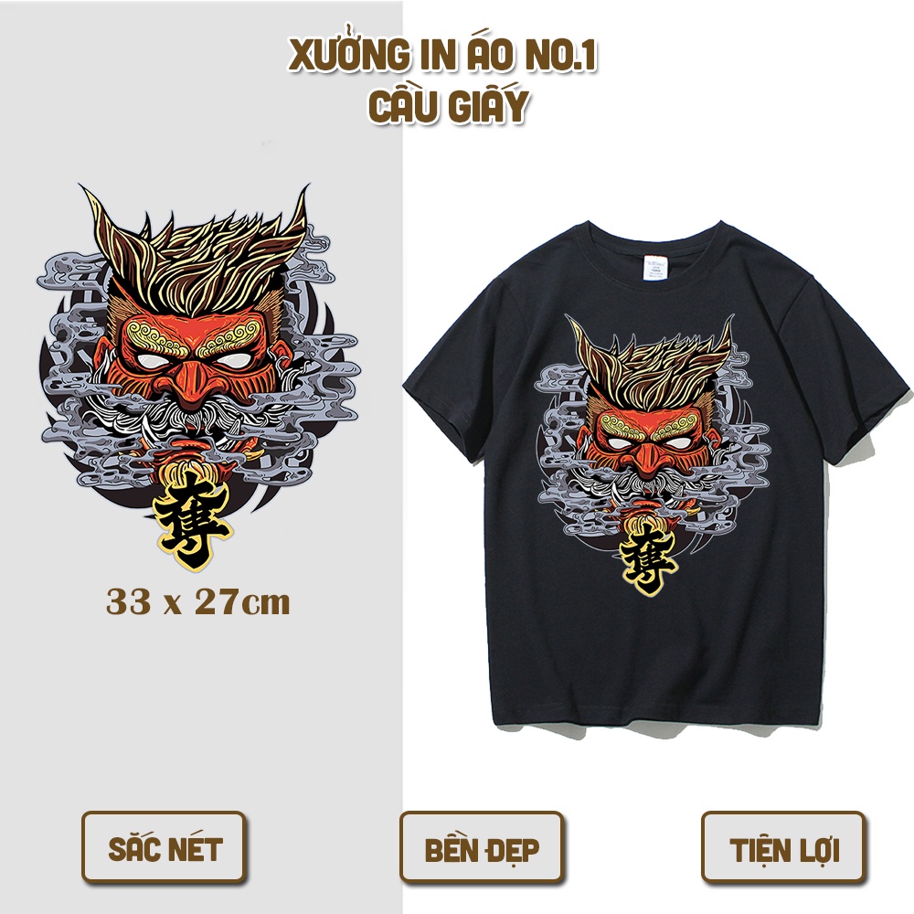 Hình dán nhiệt lên quần áo, sticker dán áo ép nhiệt công nghệ cao in pet sắc nét, ủi trực tiếp lên quần áo 100