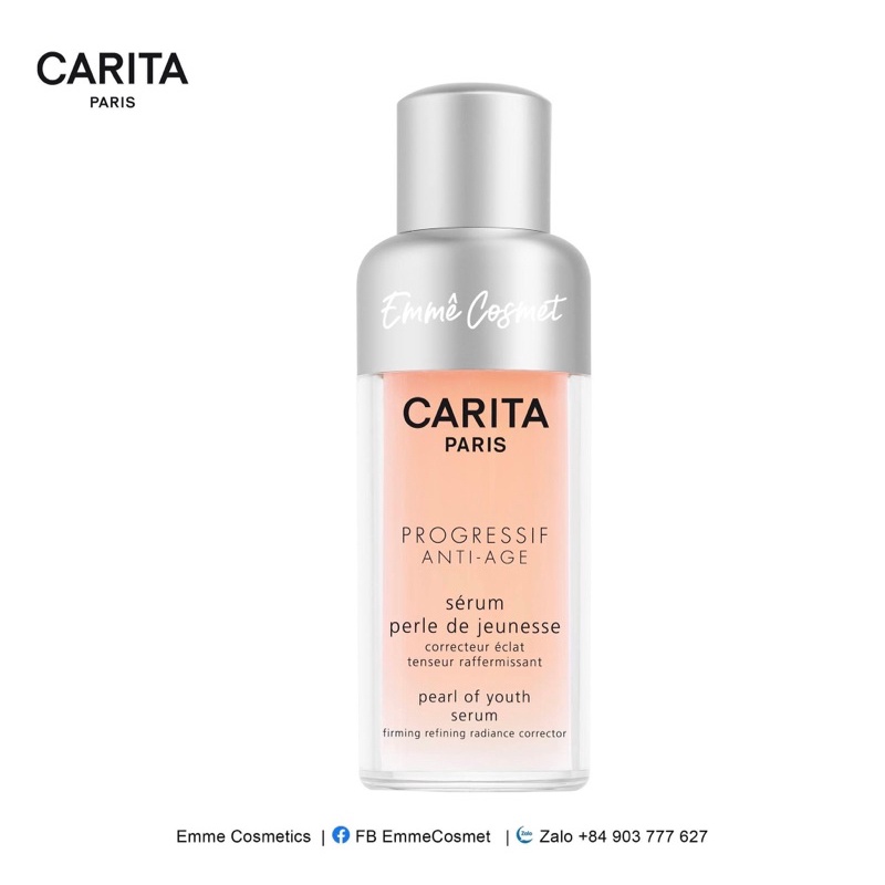 [CARITA CHÍNH HÃNG] SERUM LÀM SÁNG , SĂN CHẮC &amp; CHỐNG LÃO HOÁ DÀNH CHO TẤT CẢ CÁC LOẠI DA