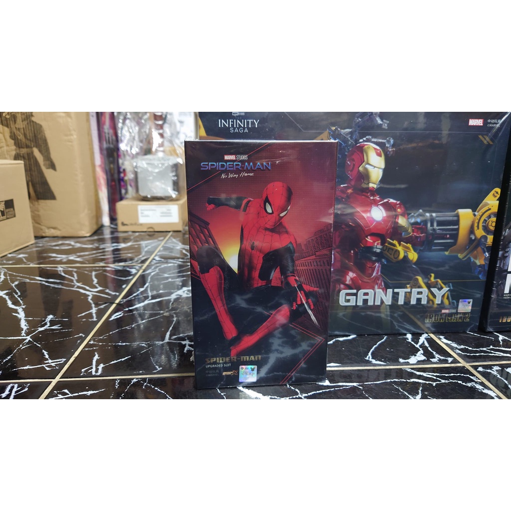 MÔ HÌNH NHÂN VẬT ZD TOYS SPIDERMAN UPGRADED SUIT NHÂN VẬT MARVEL FAR FROME HOME