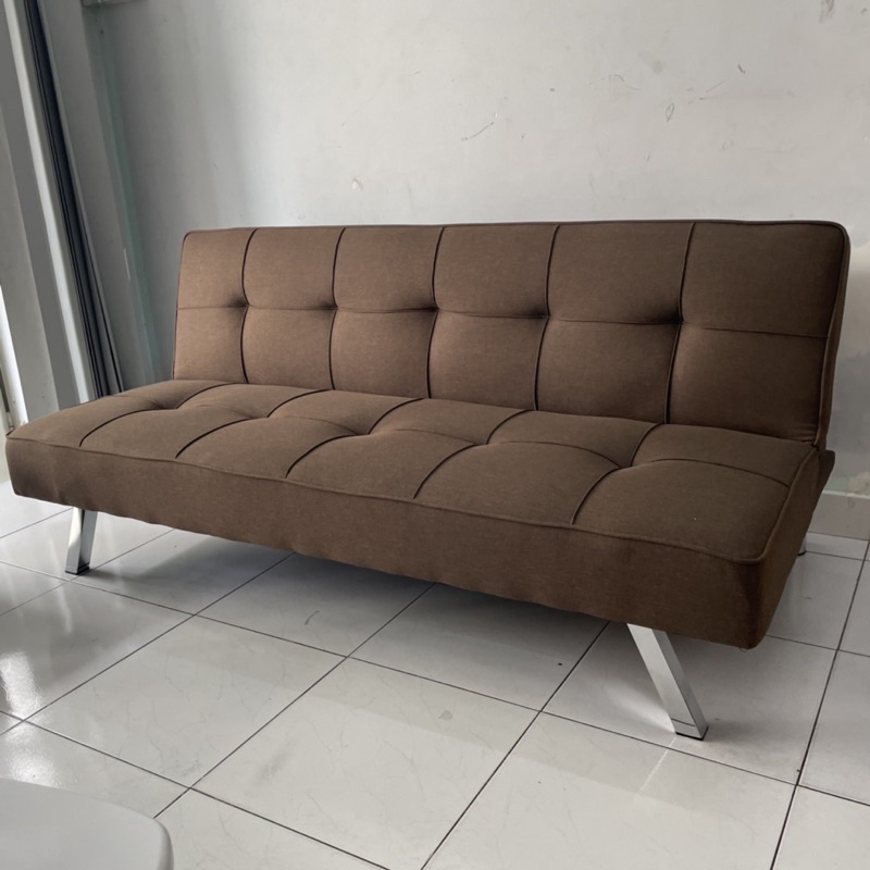 Thanh lý xả kho ghế Sofa Bed Giá Rẻ - Sofa Giường chân kim loại hàng xuất nguyên thùng giấy