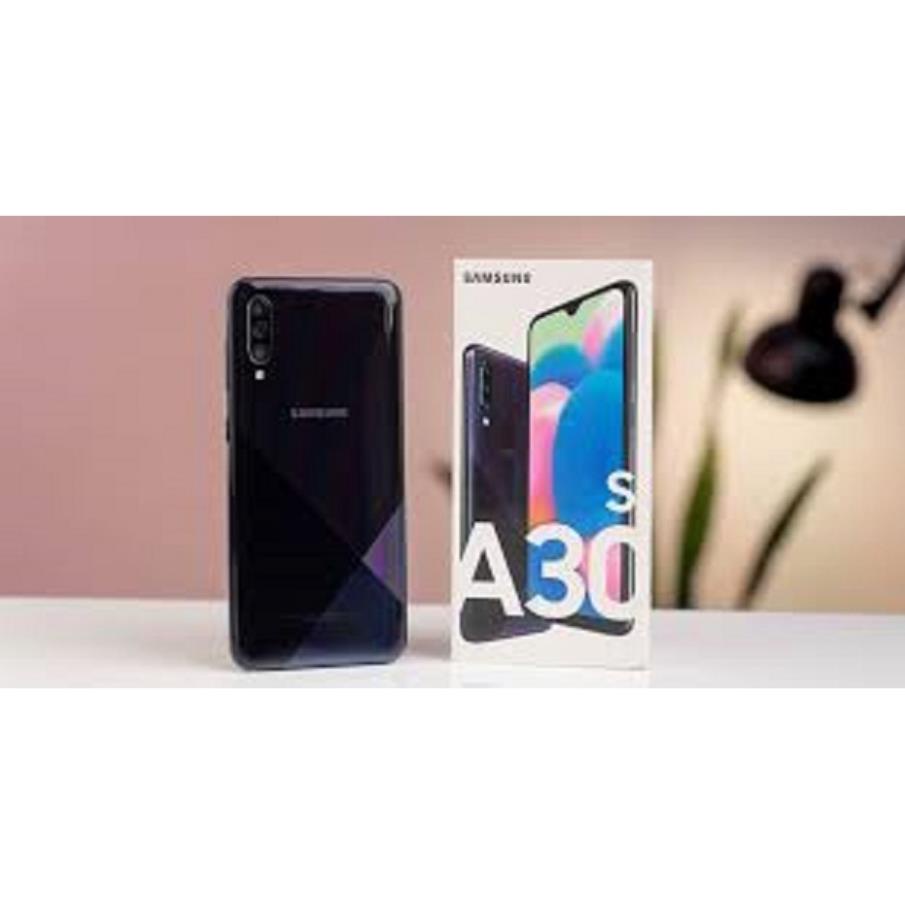 Điện thoại Samsung Galaxy A30s 2sim ram 4G rom 64G, máy Chính Hãng, Camera sau: Chính 25 MP & Phụ 8 MP, 5 MP - MMO 01