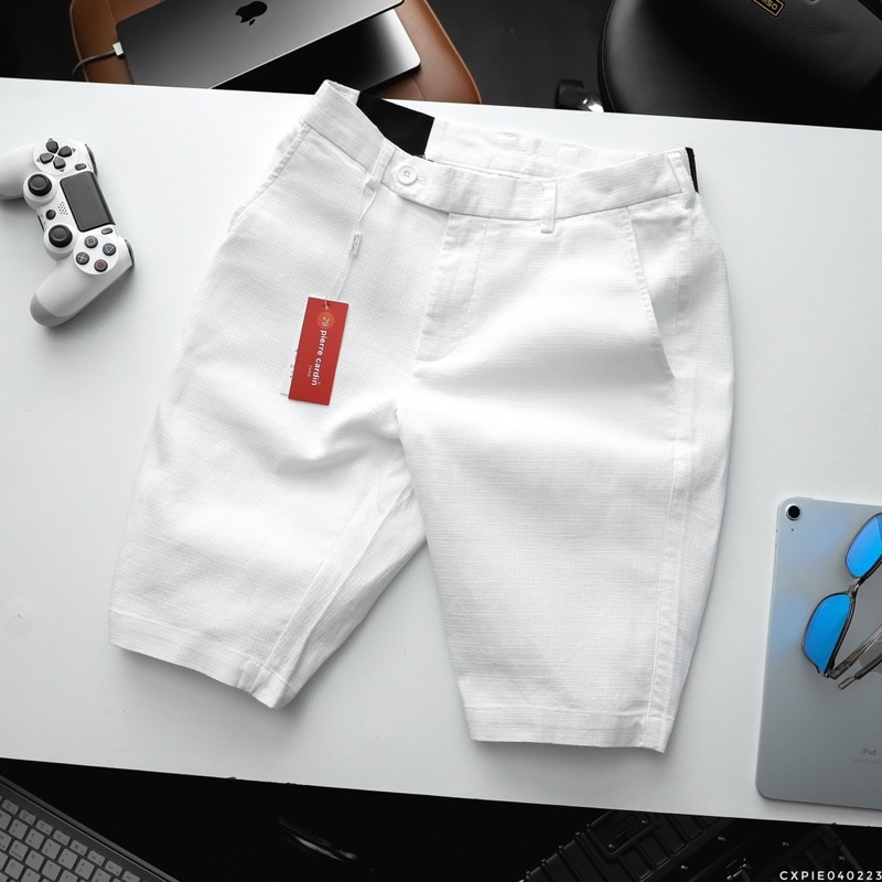 Quần short pie cardin dư xịn hãng, chất mát bền màu có cạp chun co giãn thoải mái