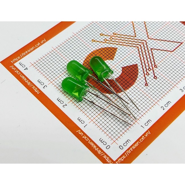 Led 5mm xanh lá
