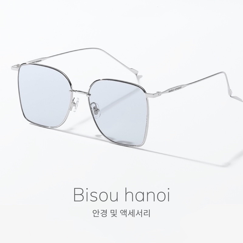 Kính mát thời trang nữ kim loại dáng vuông 𝐑𝐄.𝐌𝐄 KSC02 Bisouhanoi